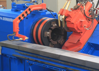 CNG Cylinder Hot Spinning Machine Line