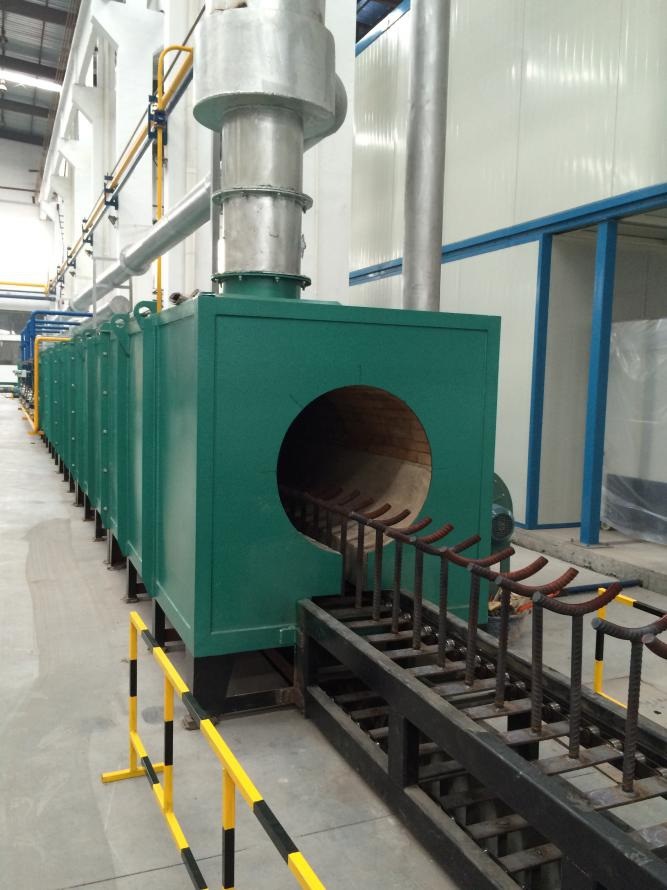 LPG Gas Heat Treatment Furnace for LPG Cylinder Production