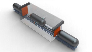 Normalize Heat Treatment Furnace for LPG Gas Cylinders