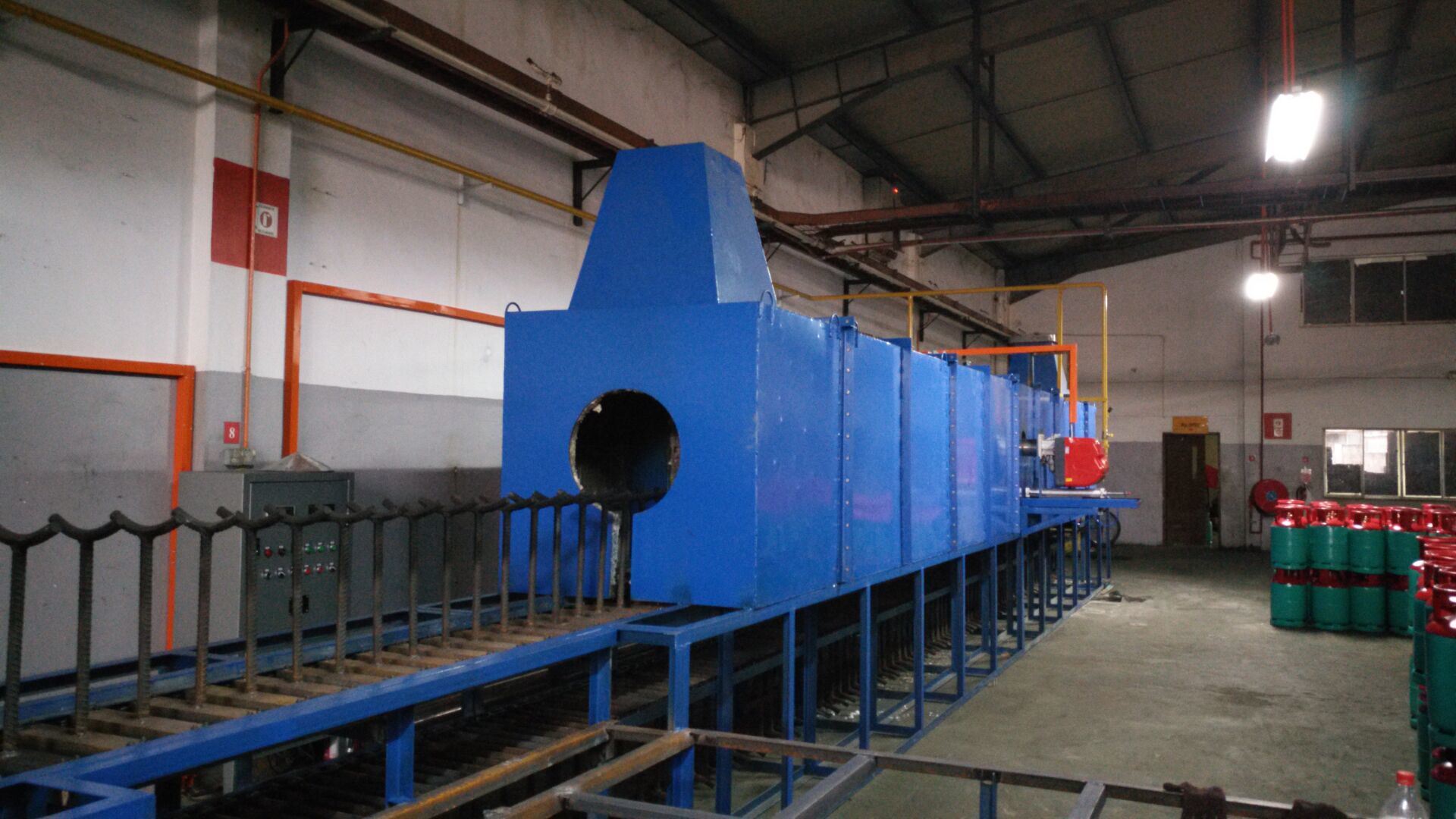 LPG Gas Heat Treatment Furnace for LPG Cylinder Production