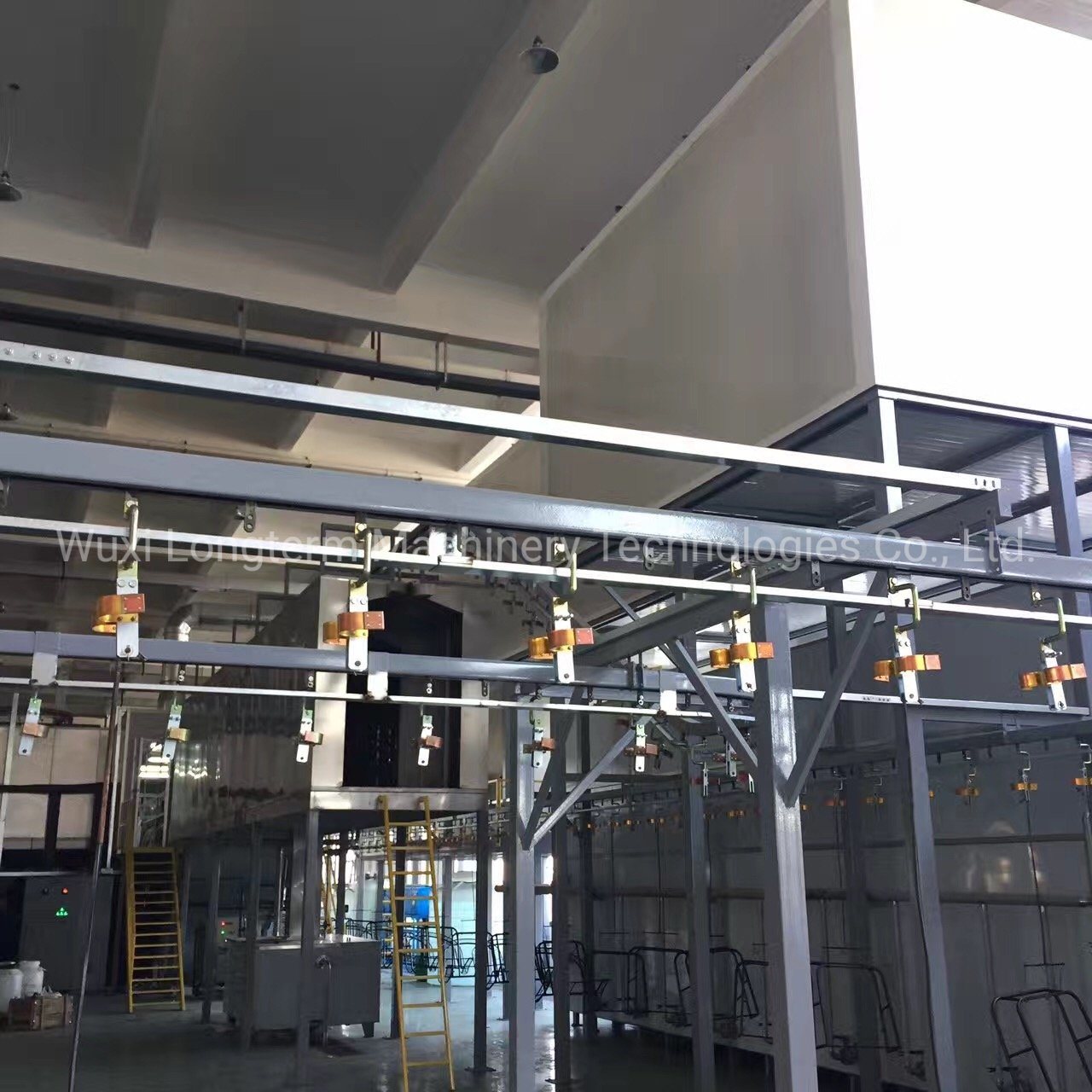 Precision Robot Transfer System Powder Coating Production Line / System for Hardware Metal Products&