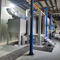 Fully Automatic Electrostatic Powder Coat Booth, Long Service Life Robot Transfer System Painting Booth/