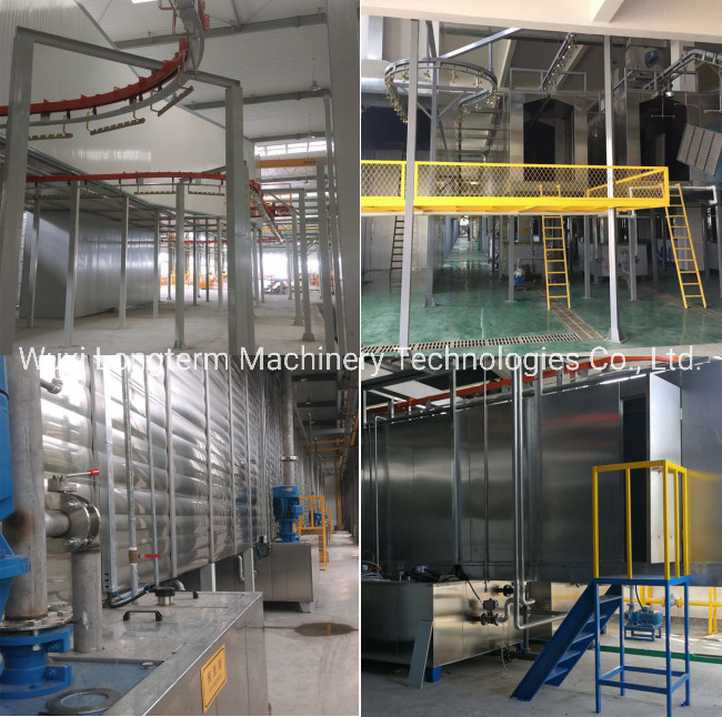 High-Efficiency Electrostatic Hardware Metal Products Powder Coating System, Painting Booth/