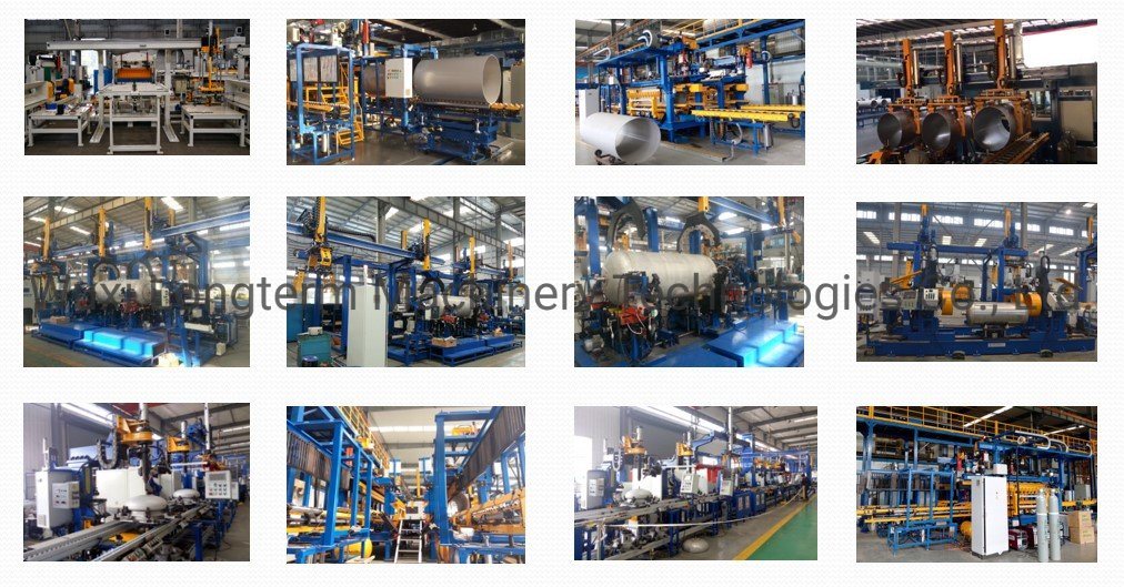 PLC Control LNG Gas Cylinder Internal Tank Linear Seam Welding Machine, LNG Cylinder Straight Seam Welding Lathe#