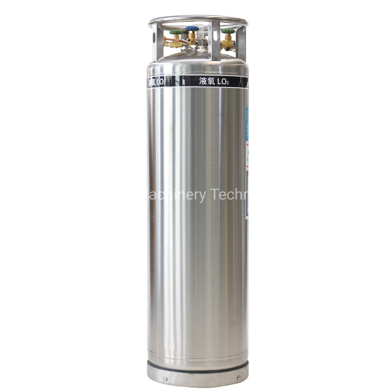 Liquid Nitrogen Argon Oxygen Cryogenic Dewar Cylinder 210L Cryogenic Dewar