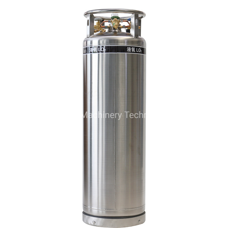 175L Liquid Oxygen/Nitrogen Cryogenic Liquid Vgl Cylinder, Oxygen Dewar Tank Factory Price