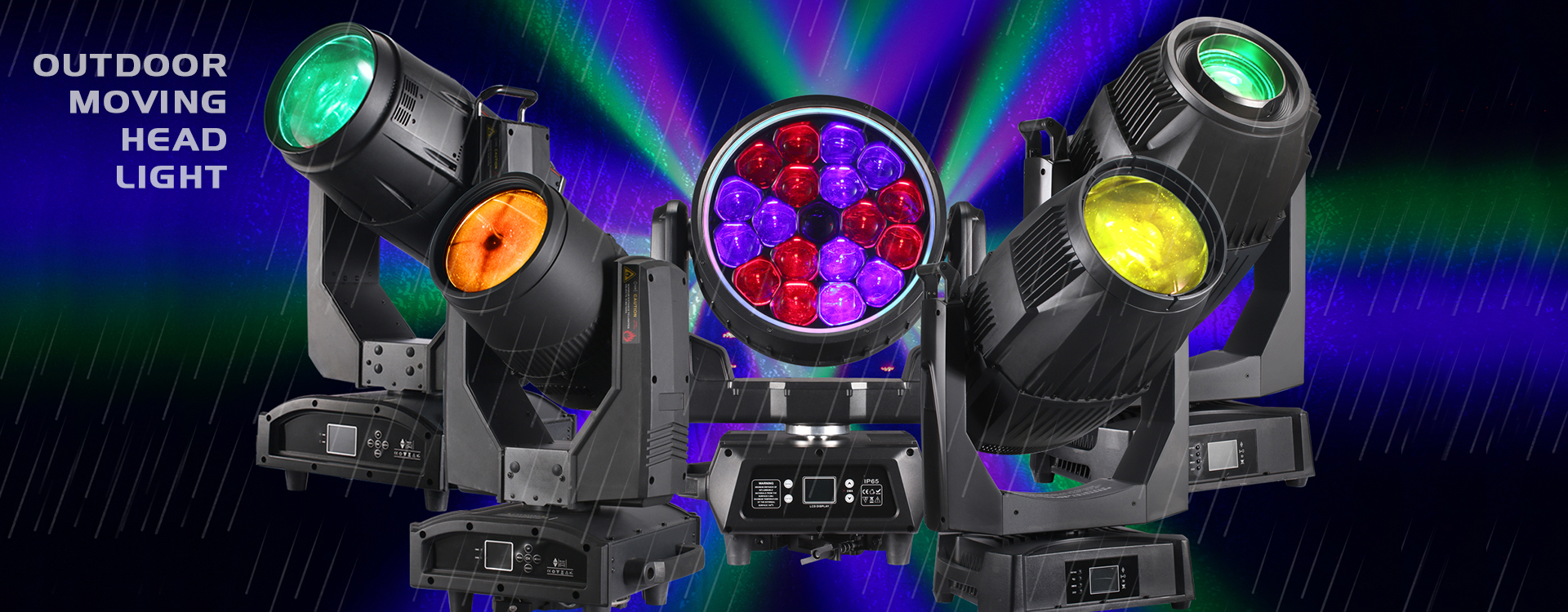 OUTDOOR MOVING HEAD IP65