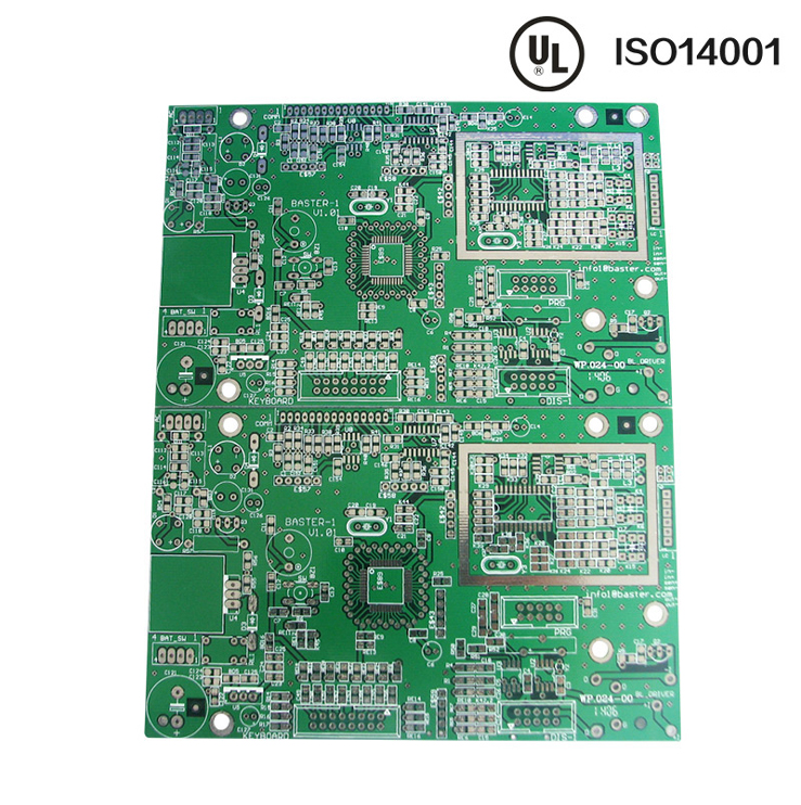 0.6mm 4 Layer Immersion Gold PCB 1OZ