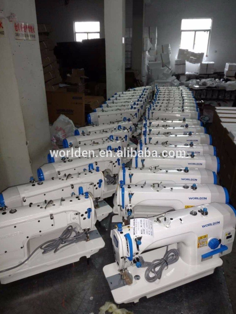 Wd-8700dd Direct Drive Single Needle Lockstitch Sewing Machine for Jeans with Speical Price