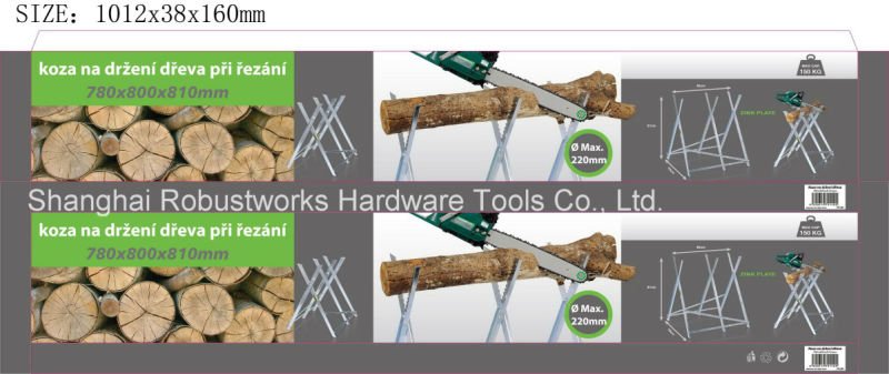 Heavy Duty Metal Log Saw Horse (18-1108-1)