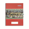 Football star student seyes french lined exercise book glue binding