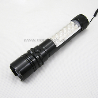 Powerful Aluminium Magnetic LED Flashlight with work light