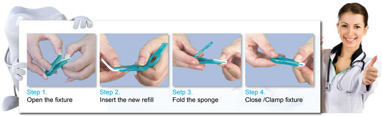 how to refill teeth cleaning kit comment remplir le kit de nettoyage des dents