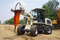 CE 1000kg small wheel loader zl08 with broken hammer,front end loader 