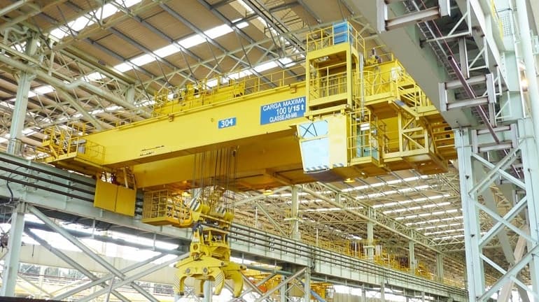  Tongs Overhead Crane