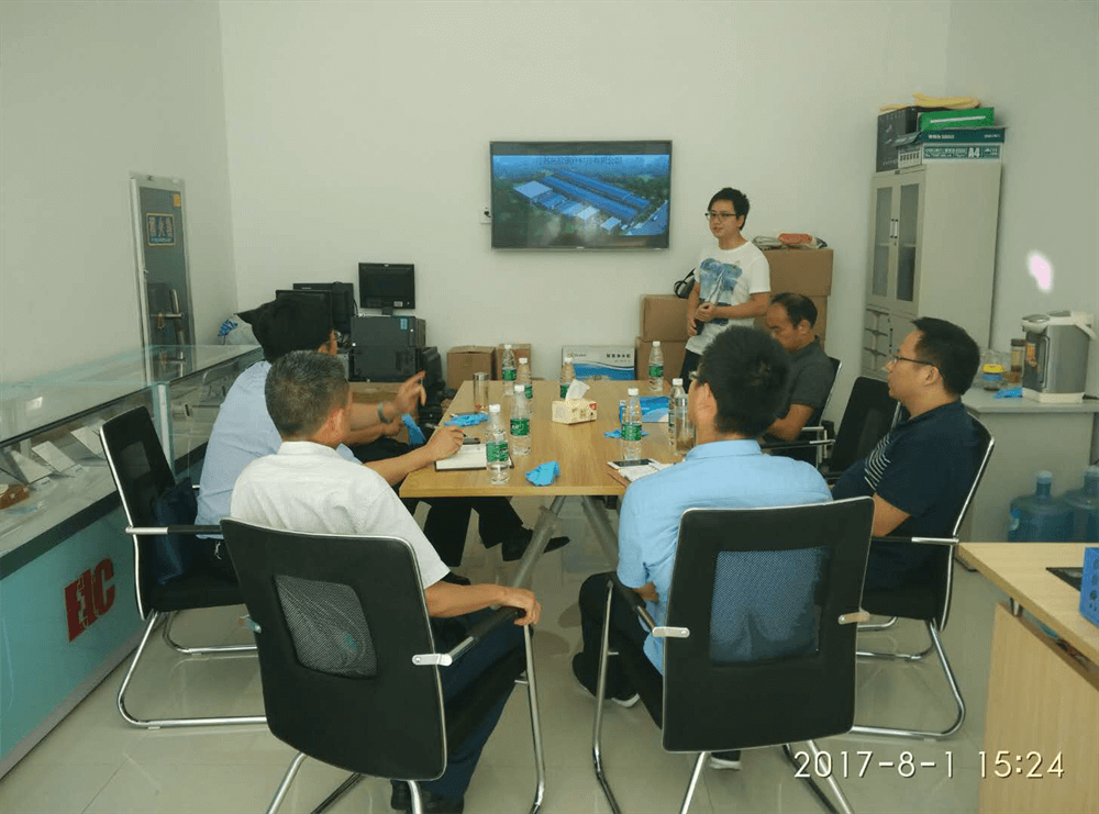 宿迁市纪委来我司指导工作