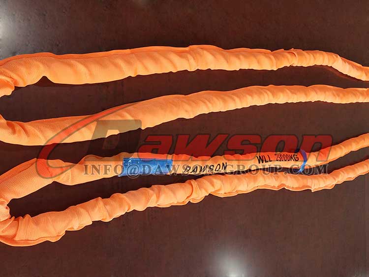 Eslinga redonda 25T 8M, eslinga de elevaci&oacute;n sint&eacute;tica - Dawson Group Ltd. - Fabricante, proveedor y f&aacute;brica de China