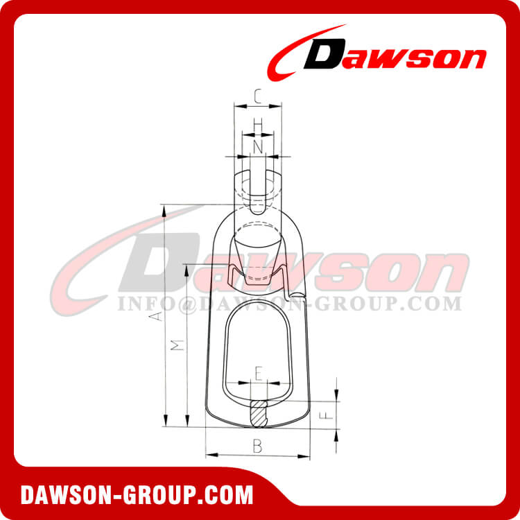 DS617 Embrague de elevaci&oacute;n para elementos prefabricados de hormig&oacute;n - Dawson Group Ltd. - Fabricante, proveedor de China, f&aacute;brica