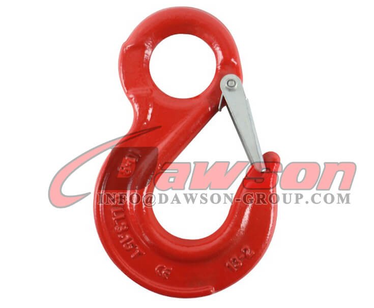 DS013 グレード 80 合金鋼アイ スリング フック、チェーンを持ち上げるためのラッチ付き - Dawson Group Ltd. - 中国サプライヤー