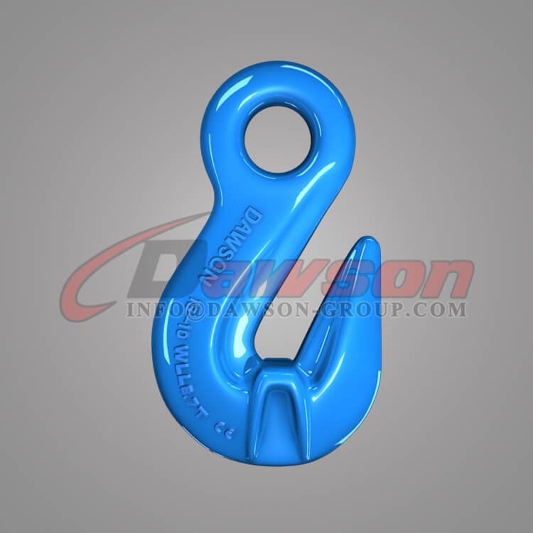G100 Eye Shortening Cradle Grab Hook with Wings, Grade 100 Forged Alloy Steel Eye Hook for Chain Slings - Dawson Group Ltd. - China Factory, Supplier Gancho de agarre de cuna con acortamiento de ojo G100 con alas, gancho de ojo de acero de aleación forjado de grado 100 para eslingas de cadena - Dawson Group Ltd. - Fábrica de China, Proveedor