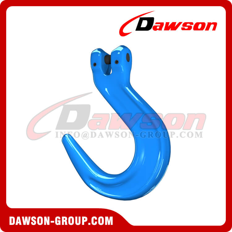 グレード 100 鍛造鋼クレビス鋳造フック、G100 クレビス タイプ大開口フック - Dawson Group - 中国サプライヤー、輸出者