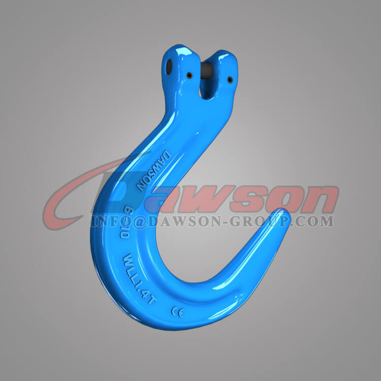 G100 Clevis Foundry Hook, Grade 100 Forged Steel Clevis Type Large Opening Hook - Dawson Group - China Manufacturer Exporter G100 クレビス鋳造フック、グレード 100 鍛造鋼クレビス タイプ大開口フック - Dawson Group - 中国メーカー輸出業者
