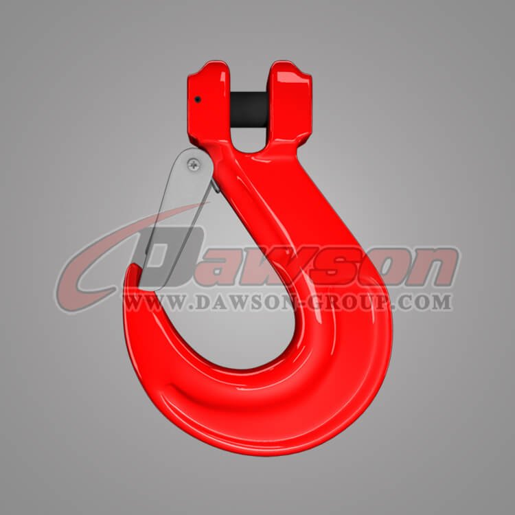 Gancho de eslinga tipo horquilla de grado 80 con pestillo fundido - Fabricante de China