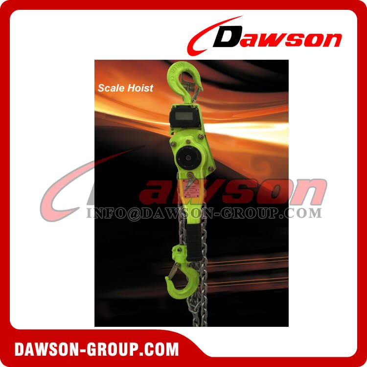 1Tonおよび2Ton用ディスプレイ付きクレーンスケールレバーホイスト - Dawson Group Ltd. - 中国工場
