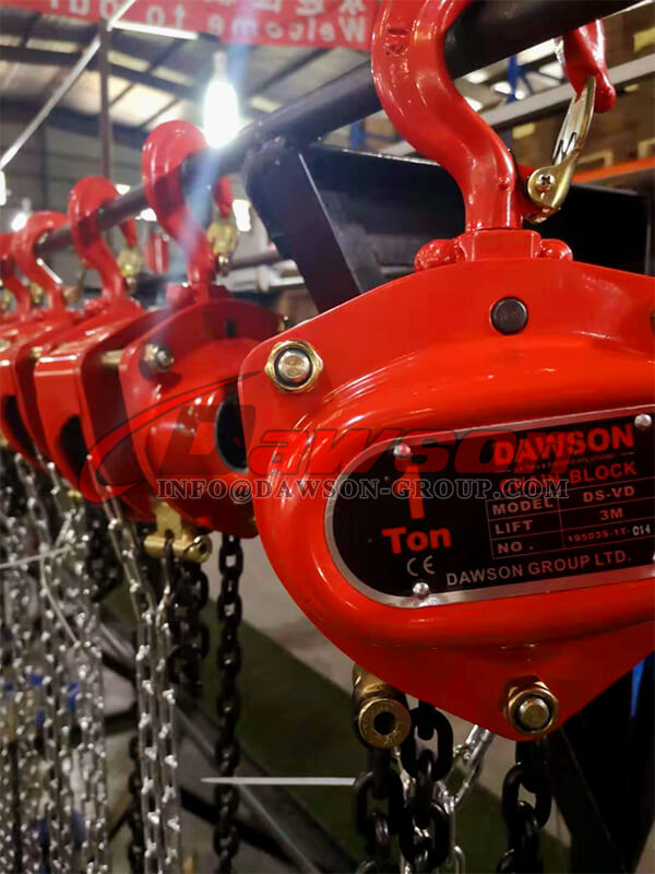 Bloco de corrente DSVD, talha de corrente - Dawson Group Ltd. - Fabricante, fornecedor, f&aacute;brica na China