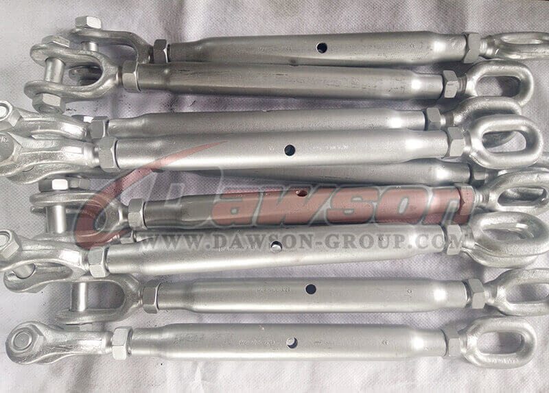 Galv sumergido en caliente.Tensor de ojo y mand&iacute;bula para tornillo de aparejo con tuerca prisionero - Dawson Group LTD.- Fabricante, proveedor, f&aacute;brica de China