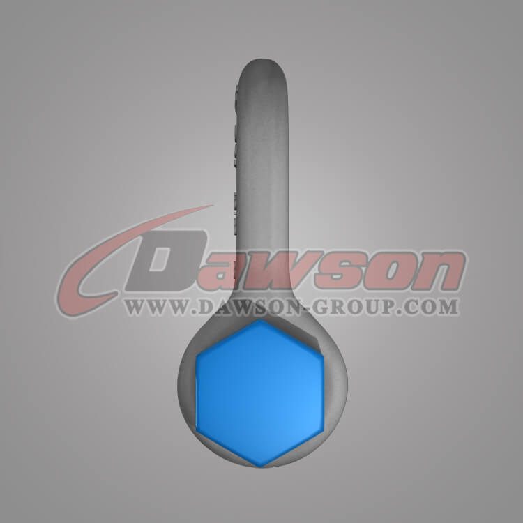 Grillete de cadena tipo EE. UU. galvanizado en caliente de la marca Dawson con pasador de seguridad, grillete de anclaje S6 - F&aacute;brica de China