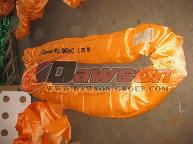 Eslinga de elevaci&oacute;n redonda de servicio pesado 150T - Proveedor de fabricante de China