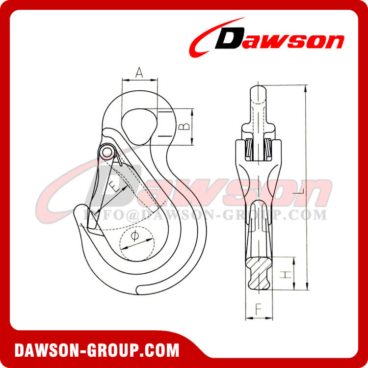 DS315 G80 アイ スリング フック - Dawson Group Ltd. - 中国メーカー、工場