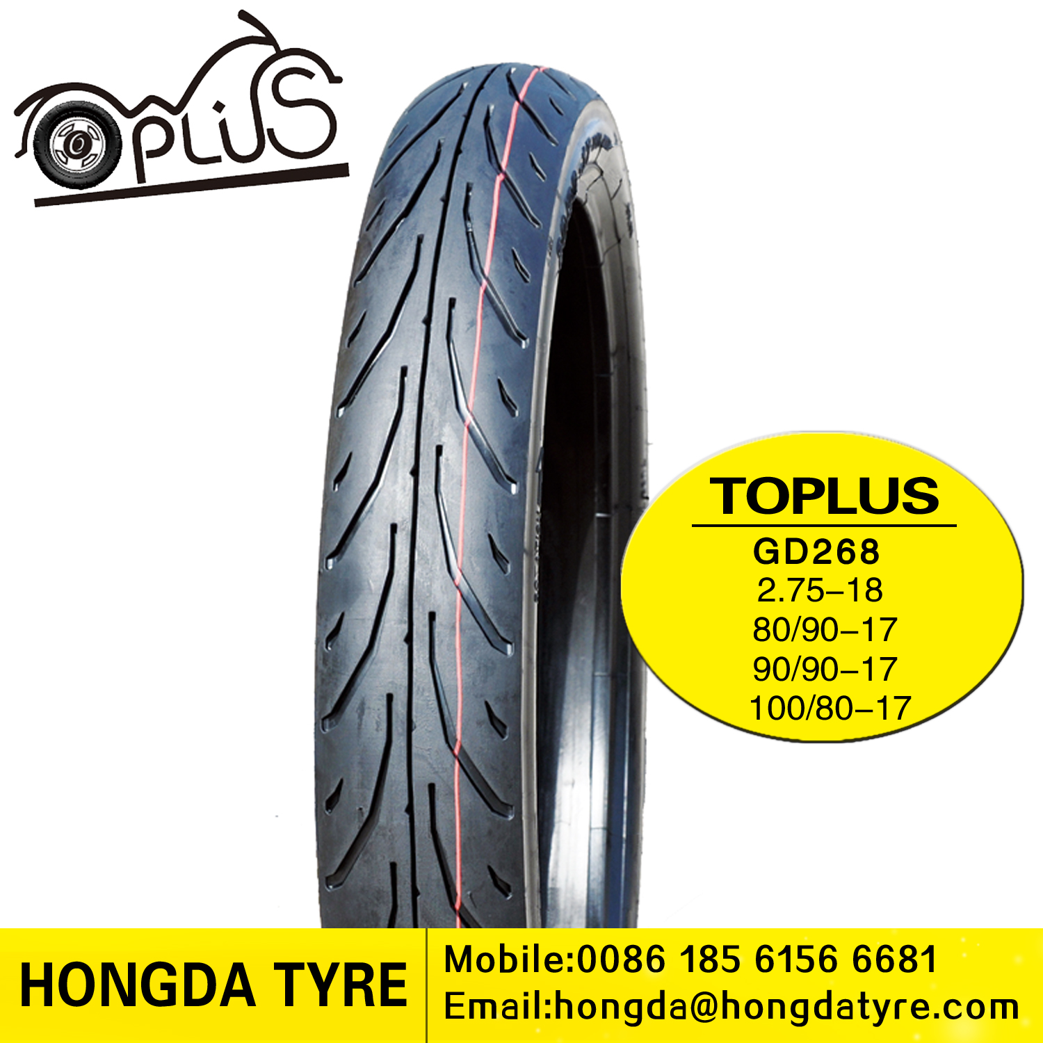 Motorcycle tyre GD268