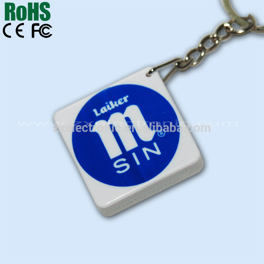 Custom sound effect keychain with recordable sound