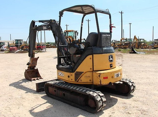 Rubber Track ----John Deere 35D excavator