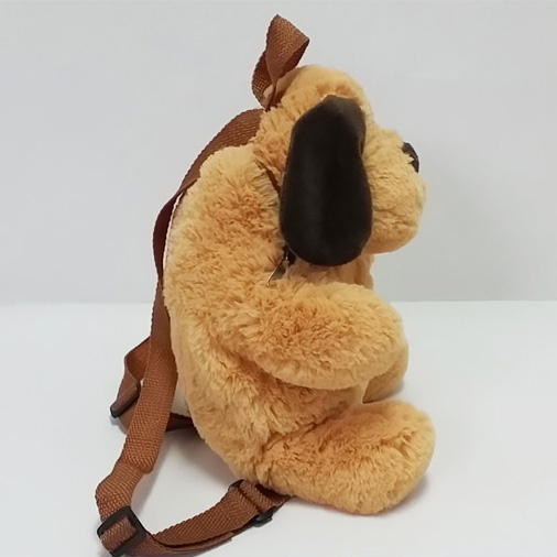 Plush Soft Toy Dog School Backpack for Kids