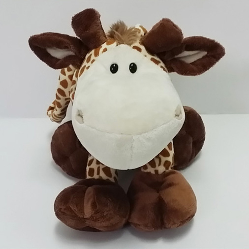 Plush Soft Toy Cartoon Giraffa Handbag for Kids