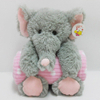 Stuffed Soft Plush Elephant Toy Baby Blanket