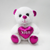 Cute Plush Valentine White Teddy Bear Small Plush Toy Bears
