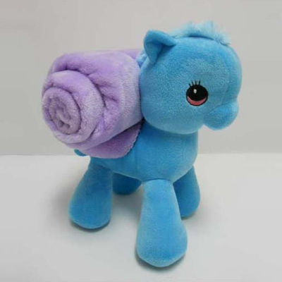 Stuffed Soft Plush 11" Little Pony Toy Baby Blanket