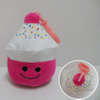 Ice Cream Mini Cake Plush Toy Stuffed Keychain 