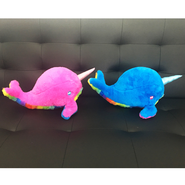Newest Colorful Unicorm Dolphin Sea Animal Plush Kids Toy
