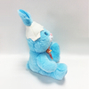 Blue Easter Plush Stuffed Animal Toys Rabbit For Kids