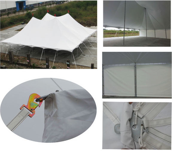 40X60&dm4atp&室外钢制框架婚礼大门罩高山波兰人帐篷