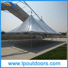 40X60英尺室外钢制框架婚礼帐篷锥顶绳拉帐篷