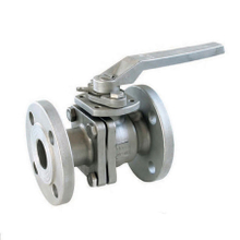 2PC Flange Ball Valve