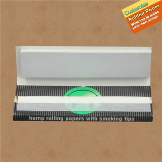 Queen Size Cigarette Paper with Filter Tips