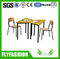 Vector y silla de madera (SF-102S) del estudio de la escuela de los muebles de la sala de clase