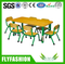 Modern Metal Frame Children Table with Four Chairs (SF-19C)
